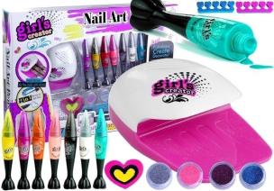 Zestaw do manicure. Wydawca: Leantoys. Multiszop.pl Opakowanie Zestaw do manicure