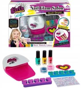 Zestaw do ozdabiania paznokci z lampą. Wydawca: Rastar. Multiszop.pl Opakowanie Zestaw do ozdabiania paznokci z lampą