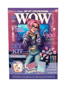 Zestaw do Scrapbookingu WOW00126. Wydawca: Kids Euroswan. Multiszop.pl Opakowanie Zestaw do Scrapbookingu WOW00126