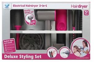 Opakowanie Zestaw do stylizacji włosów z suszarką na baterie