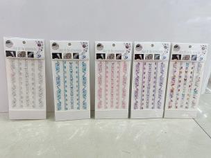 Opakowanie Zestaw do zdobienia twarzy diamenciki MIX