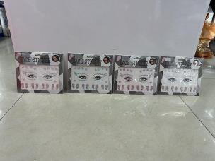 Opakowanie Zestaw do zdobienia twarzy diamenciki MIX