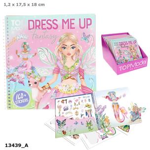 Opakowanie Zestaw Dress Me Up z naklejkami Top Model Fantasy 13439A