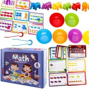 Opakowanie Zestaw edukacyjny nauka kolorów liczenia