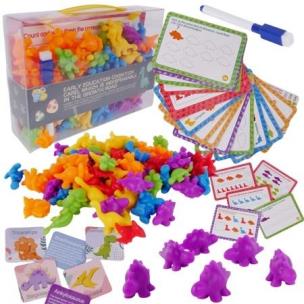 Zestaw edukacyjny nauka kolorów liczenia. Wydawca: Maksik. Multiszop.pl Opakowanie Zestaw edukacyjny nauka kolorów liczenia