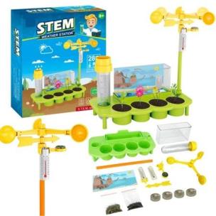 Zestaw edukacyjny Stacja Pogoda. Wydawca: Maksik. Multiszop.pl Opakowanie Zestaw edukacyjny Stacja Pogoda