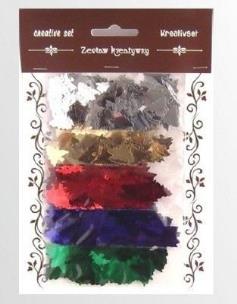 Opakowanie Zestaw elementów z folii choinki 5g