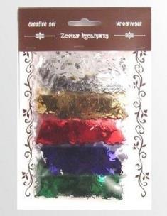 Opakowanie Zestaw elementów z folii renifery 5g