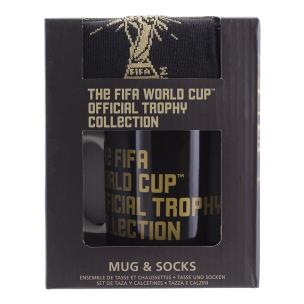 Zestaw FIFA kubek+skarpety (Black and Gold). Wydawca: PALADONE. Multiszop.pl Opakowanie Zestaw FIFA kubek+skarpety (Black and Gold)