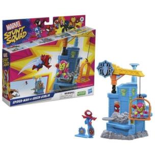 Zestaw figurek Stunt Squad Marvel Spider Man. Wydawca: Hasbro. Multiszop.pl Opakowanie Zestaw figurek Stunt Squad Marvel Spider Man