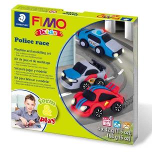 Zestaw Fimo Kids Form&Play 4 x 42g Auta. Wydawca: STAEDTLER. Multiszop.pl Opakowanie Zestaw Fimo Kids Form&Play 4 x 42g Auta