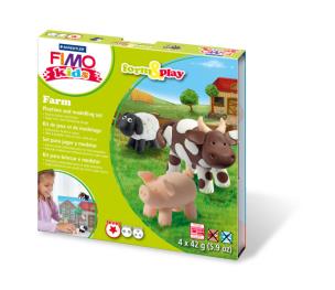 Zestaw Fimo Kids Form&Play 4 x 42g Farma. Wydawca: STAEDTLER. Multiszop.pl Opakowanie Zestaw Fimo Kids Form&Play 4 x 42g Farma