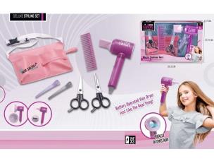 Opakowanie Zestaw fryzjerski z suszarką na baterie