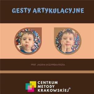 Zestaw. Gesty artykulacyjne w.2022. Autor: Agata Dębicka-Cieszyńska, Cieszyńska Jagoda. Multiszop.pl Okładka książki Zestaw. Gesty artykulacyjne w.2022