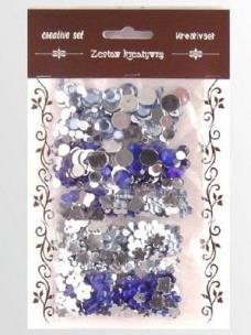 Opakowanie Zestaw kamyczków niebieskich 35g