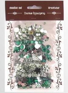 Opakowanie Zestaw kamyczków zielonych 35g