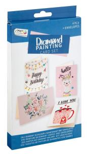 Opakowanie Zestaw kartek do diamenowego malowania