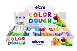 Opakowanie Zestaw kolorowej ciastoliny 96el 8 kolorów