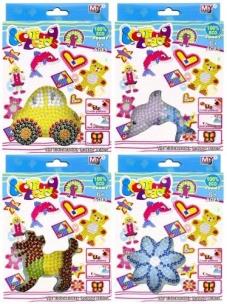 Zestaw koralików do zgrzewania mix. Wydawca: Mega Creative. Multiszop.pl Opakowanie Zestaw koralików do zgrzewania mix