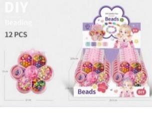 Opakowanie Zestaw koralików kwiatek