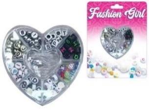 Opakowanie Zestaw koralików Serce 100el