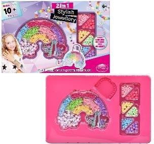 Opakowanie Zestaw koralików tęcza