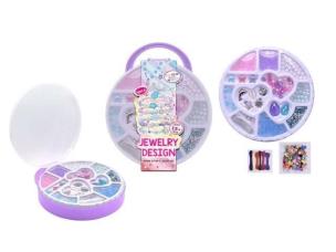 Opakowanie Zestaw koralików w okrągłej walizeczce