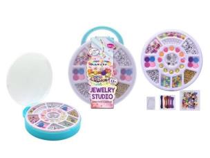 Opakowanie Zestaw koralików w okrągłej walizeczce