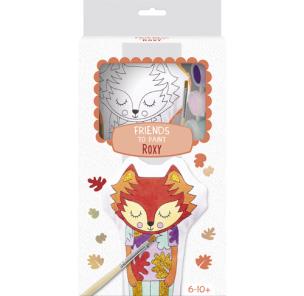Opakowanie Zestaw kreatywny Maskotka do pomalowania Lisek Roxy
