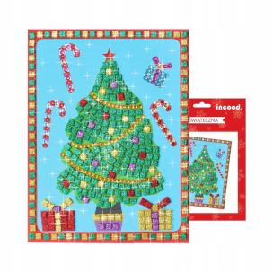 Opakowanie Zestaw kreatywny Mozaika Choinka z pianki