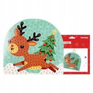 Opakowanie Zestaw kreatywny Mozaika Świąteczny renifer