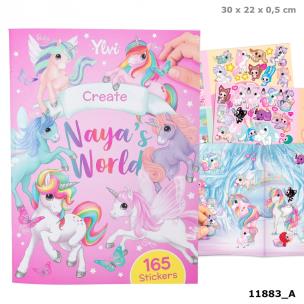 Opakowanie Zestaw kreatywny z naklejkami Jednorożec Ylvi 11883A