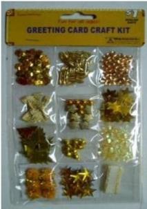 Opakowanie Zestaw kreatywny złoty