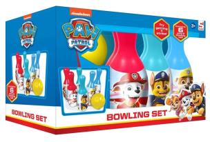 Opakowanie Zestaw kręgli Psi Patrol niebieski