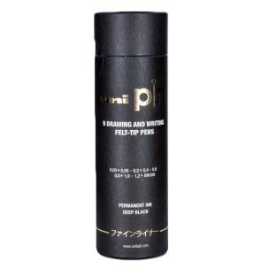 Opakowanie Zestaw kreślarski Tuba PIN-200 9 kolorów Uni