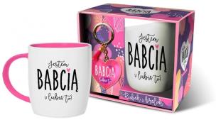 Opakowanie Zestaw kubek + brelok Babcia