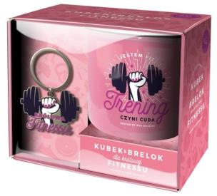 Opakowanie Zestaw kubek + brelok Hobby-Fitness