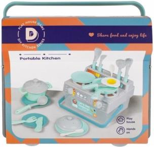 Opakowanie Zestaw kuchenny z kuchenką i z akcesoriami