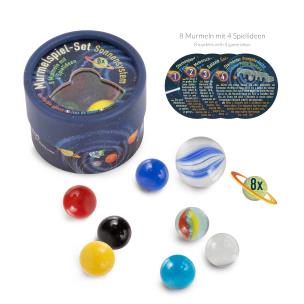 Zestaw kulek szklanych Space Adventure 8 szt.. Wydawca: TRENDHAUS. Multiszop.pl Opakowanie Zestaw kulek szklanych Space Adventure 8 szt.
