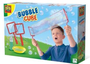 Zestaw kwadratowe bańki mydlane. Wydawca: SES. Multiszop.pl Opakowanie Zestaw kwadratowe bańki mydlane