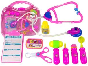 Zestaw lekarski. Wydawca: Leantoys. Multiszop.pl Opakowanie Zestaw lekarski