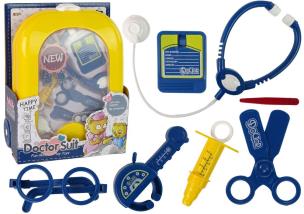 Zestaw lekarski w plecaku. Wydawca: Leantoys. Multiszop.pl Opakowanie Zestaw lekarski w plecaku