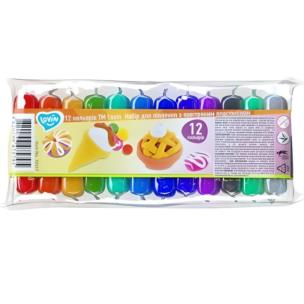 Opakowanie Zestaw lekkiej ciastoliny 12 kolorów