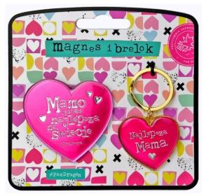 Opakowanie Zestaw magnes + brelok Hobby-Mama