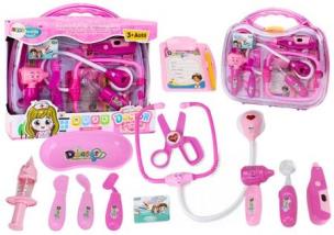 Opakowanie Zestaw medyczny małego doktora różowy