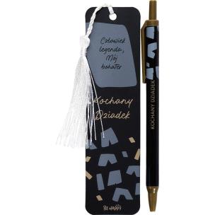 Opakowanie Zestaw na Dzień Dziadka zakładka i długopis