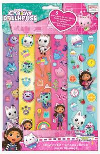 Opakowanie Zestaw naklejek Gabby's Dollhouse 58 szt. GD00030