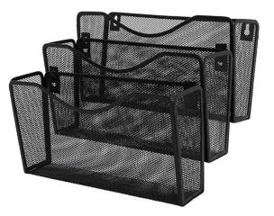 Opakowanie Zestaw naścienny Q-Connect 3 półki metalowy czarny