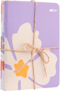 Opakowanie Zestaw notesy A6 szytych BLOOM-Pastel 3 szt. po 32 ark. Happy Color