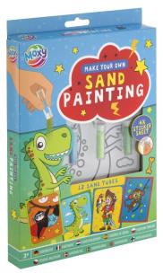 Zestaw obrazków samoprzylepnych +kolorowy piasek ZESTAW NIEBIESKI. Wydawca: ANTELLA. Multiszop.pl Opakowanie Zestaw obrazków samoprzylepnych +kolorowy piasek ZESTAW NIEBIESKI